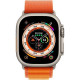 Apple Watch Ultra GPS + Cellular 49mm Titanium Case Orange Alpine Loop - Medium (MQEU3/MQFL3) б/у